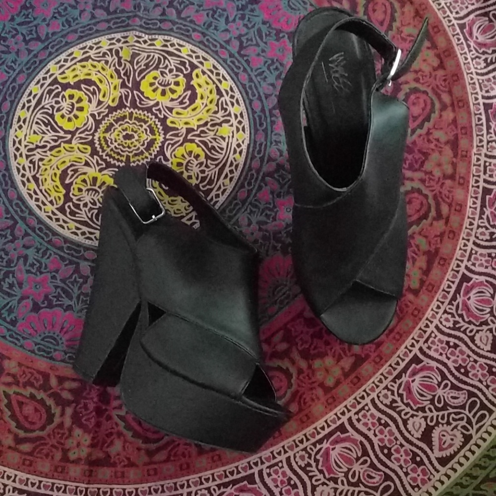 Black heels